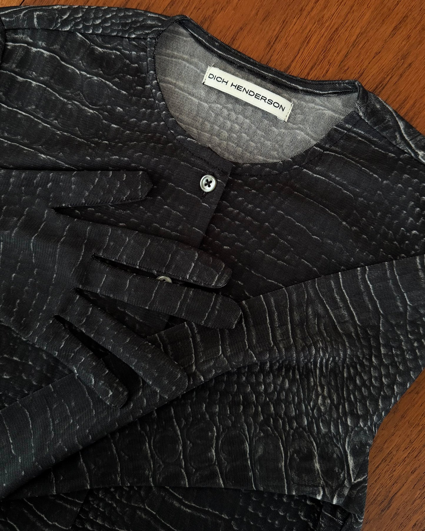 Second Skin Cardigan / Black