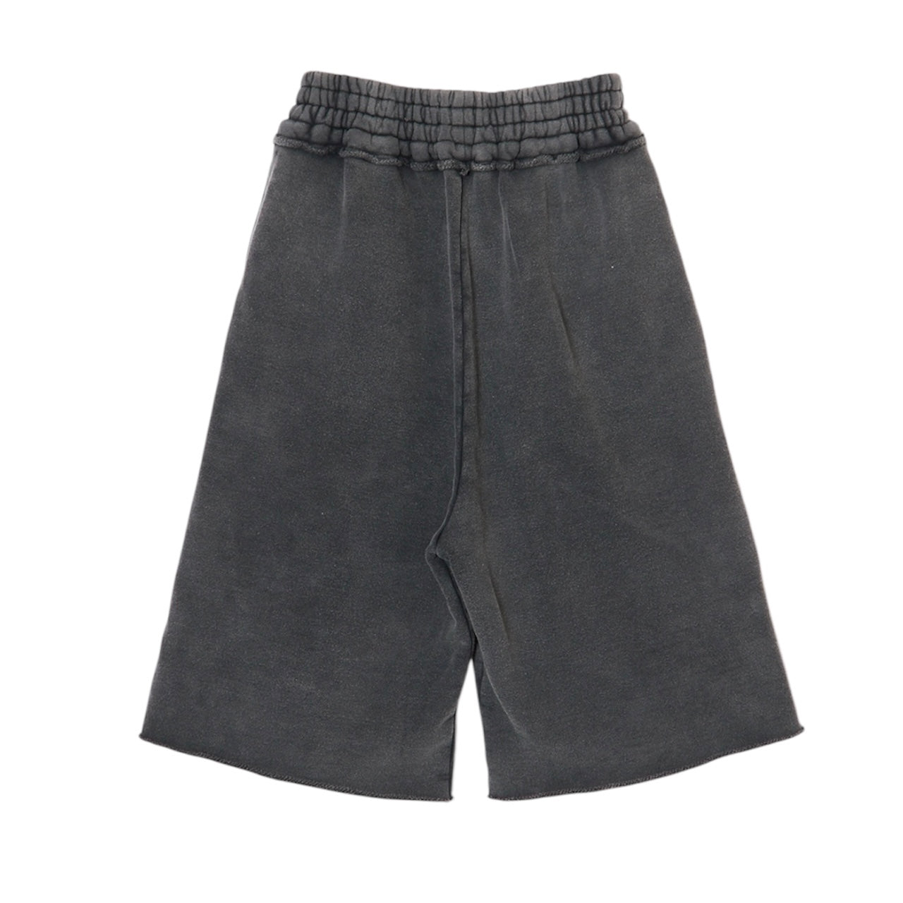 SHORT SWEAT PANTS / ashey black