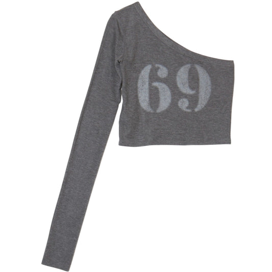 ASYMMENTRY TOP 69 / DARK GRAY
