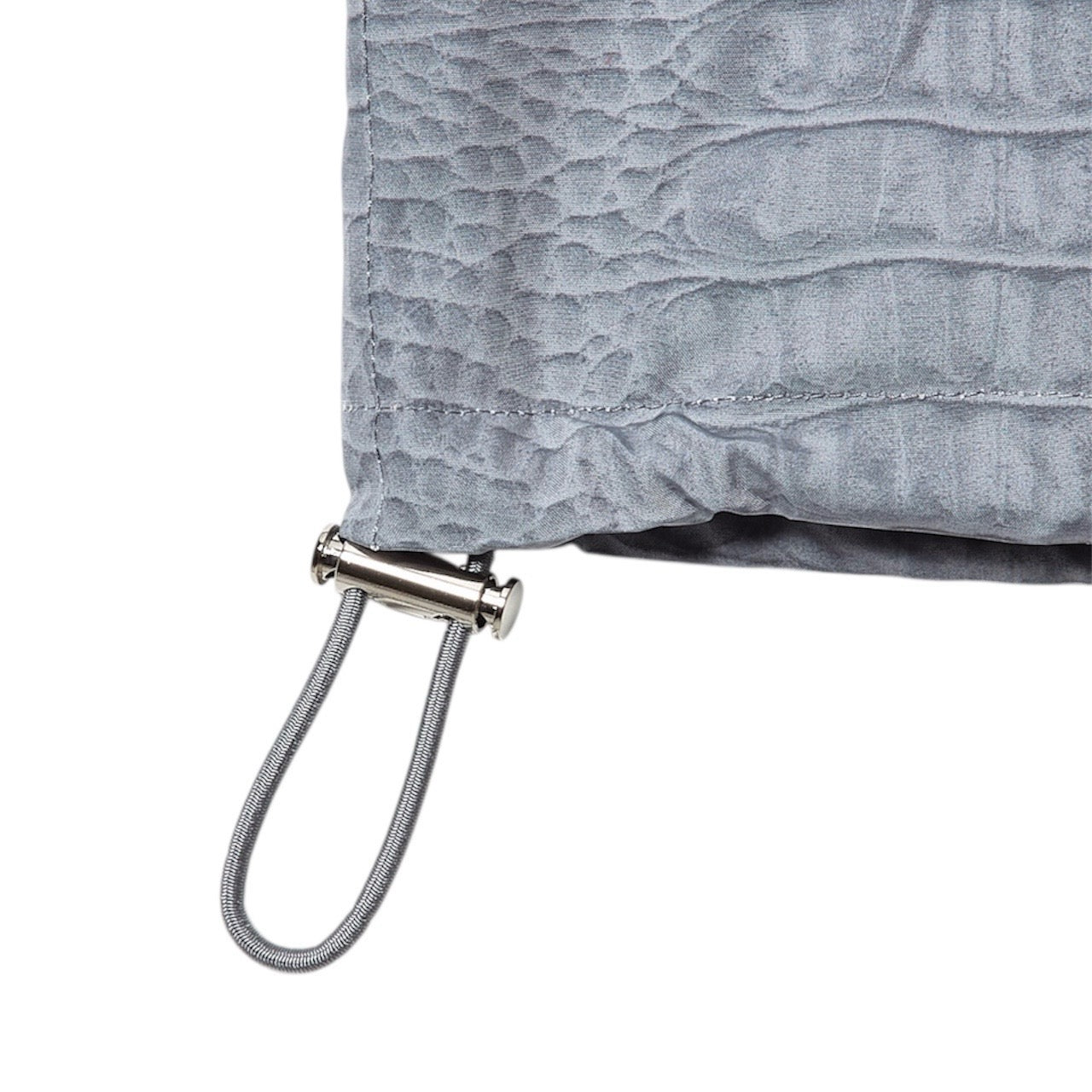 CROCO SHELL JACKET / GRAY