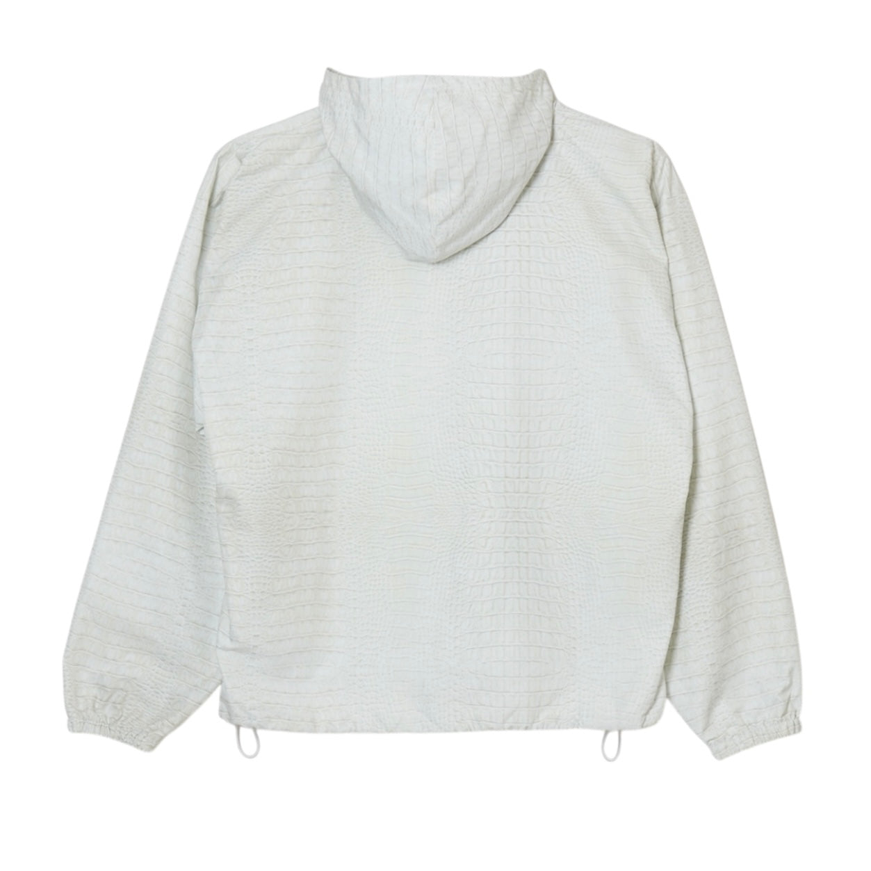 CROCO SHELL JACKET / WHITE