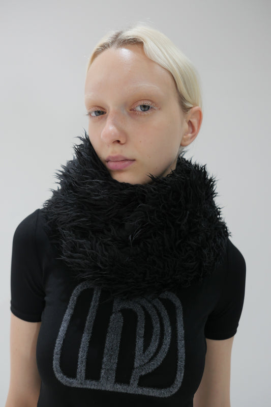 DH logo top / black