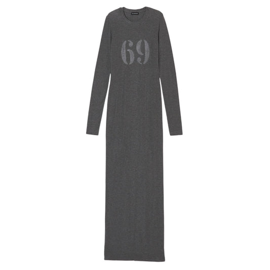MAXI DRESS 69 / DARK GRAY